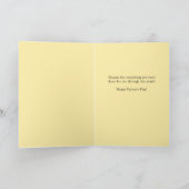 Gelukkige Vaderdag Inspirativiteit Kleurrijk Moder Kaart (Binnen)