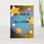 GELUKKIGE VADERDAG KAART (Voorkant)