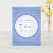 Gelukkige Vaderdag Kaart (Gele Bloem)