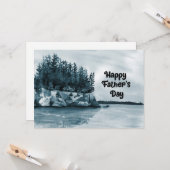 Gelukkige Vaderdag Kaart (Voorkant / Achterkant in situ)