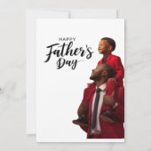 Gelukkige vaderdag kaart (Achterkant)