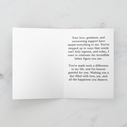 Gelukkige Vaderdag Kaart voor opa opa (Binnen)