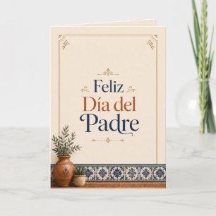 Gelukkige Vaderdag kaart voor papa van de familie