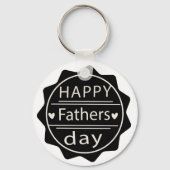 Gelukkige Vaderdag Kleine Cadeau voor Papa 2025 Sleutelhanger (Voorkant)