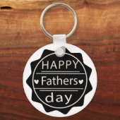 Gelukkige Vaderdag Kleine Cadeau voor Papa 2025 Sleutelhanger (Voorkant)