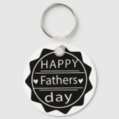 Gelukkige Vaderdag Kleine Cadeau voor Papa 2025 Sleutelhanger (Achterkant)