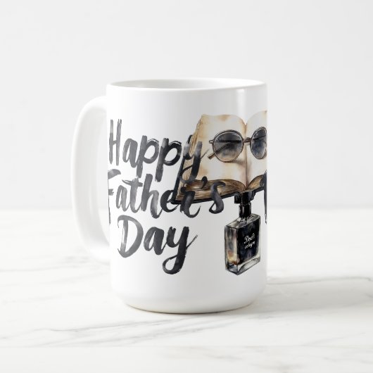 Gelukkige Vaderdag Koffiemok (Voorkant links)