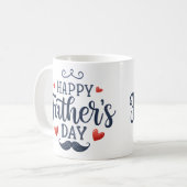 Gelukkige Vaderdag Koffiemok (Voorkant links)