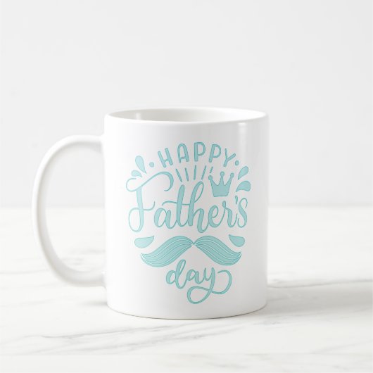 gelukkige vaderdag koffiemok (Links)