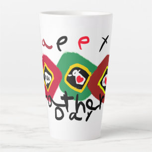 Gelukkige Vaderdag Latte Mok