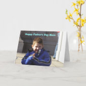Gelukkige Vaderdag Moeder Kaart (Gele Bloem)