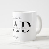 Gelukkige Vaderdag Mok met de namen van Kinderen (Voorkant rechts)