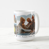 Gelukkige Vaderdag-Mok | Vaderdag Cadeau Koffiemok (Voorkant rechts)