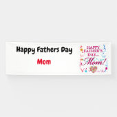Gelukkige Vaderdag MOM Banner (Horizontaal)