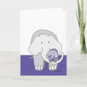 Gelukkige Vaderdag - Olifant Kaart (Voorkant)