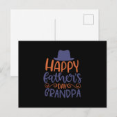Gelukkige Vaderdag Opa Briefkaart (Voorkant / Achterkant)