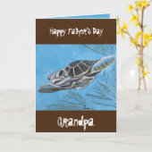 GELUKKIGE VADERDAG OPA KAART (Gele Bloem)