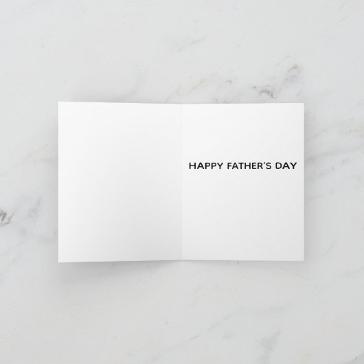 Gelukkige Vaderdag oranje tabby kat Kaart (Binnen)