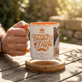 Gelukkige Vaderdag | Papa Foto Koffie Mok