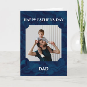 Gelukkige Vaderdag Papa Foto op Maat Kaart