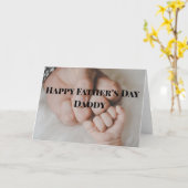 Gelukkige Vaderdag Papa Kaart (Gele Bloem)