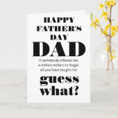 gelukkige vaderdag papa kaart (Gele Bloem)