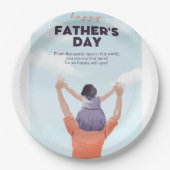 Gelukkige Vaderdag, Papieren Bordje (Voorkant)