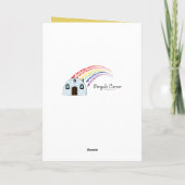 Gelukkige Vaderdag piano en muziek Kaart (Achterkant)