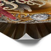 Gelukkige Vaderdag  Poster (Hoek)