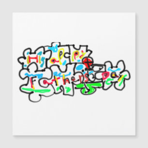 Gelukkige Vaderdag Puzzel kunst