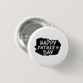 Gelukkige Vaderdag Ronde Button 3,2 Cm (Voorkant /achterkant)