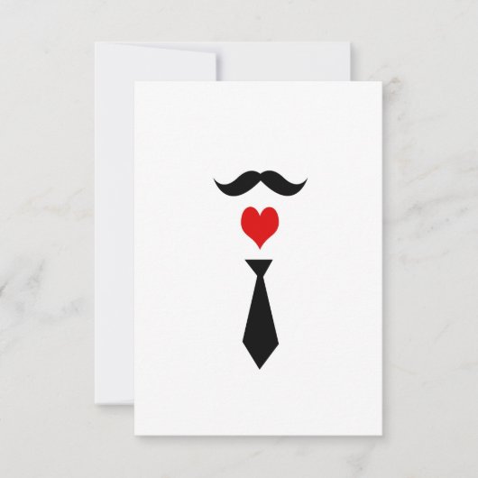 Gelukkige vaderdag RSVP kaartje (Voorkant)