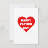 Gelukkige vaderdag RSVP kaartje (Achterkant)