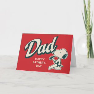 Gelukkige Vaderdag   Snoopy Klusjesman Kaart