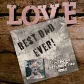 Gelukkige Vaderdag : stedelijk meesterwerk Feestdagenkaart