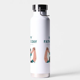 Gelukkige Vaderdag - Superheld Dad Water Bottle Waterfles
