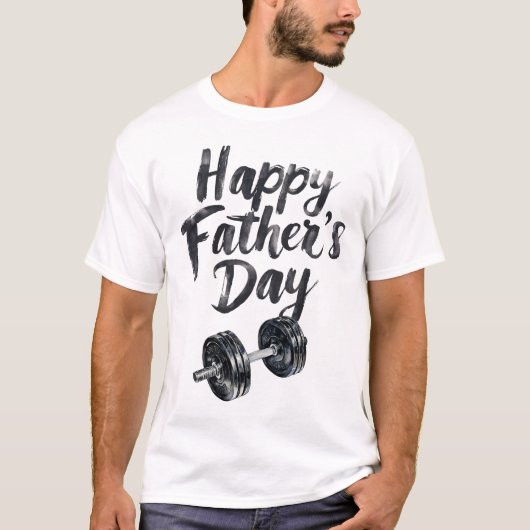 Gelukkige Vaderdag T-shirt (Voorkant)