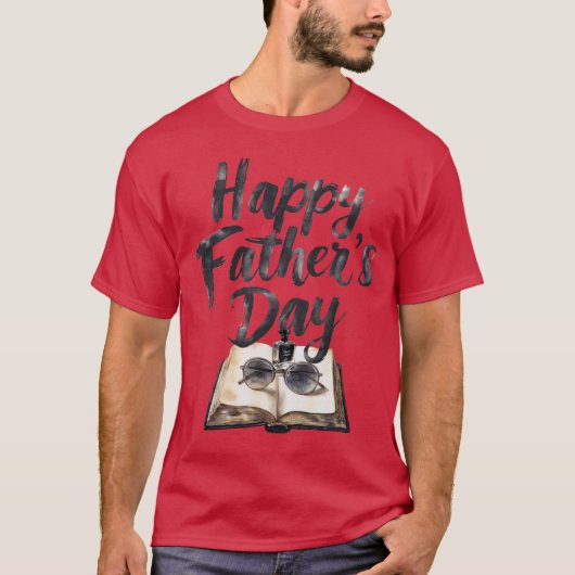 Gelukkige Vaderdag T-shirt (Voorkant)