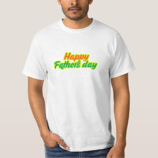 gelukkige vaderdag t-shirt