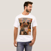 Gelukkige vaderdag t-shirt (Voorkant volledig)