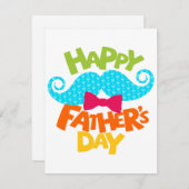 "Gelukkige Vaderdag, Vader: een viering van liefde Feestdagenkaart (Voorkant / Achterkant)