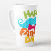 "Gelukkige Vaderdag, Vader: een viering van liefde Latte Mok (Linkerhoek)