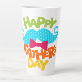 "Gelukkige Vaderdag, Vader: een viering van liefde Latte Mok