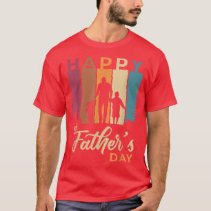 Gelukkige Vaderdag vader, vader, papa Vaderdag T-shirt