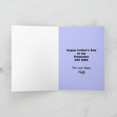 Gelukkige Vaderdag van de Kat — Uw Foto Kaart (Binnen)