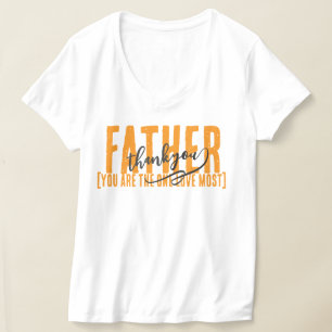 Gelukkige Vaderdag Vintage Brief en Opa T-shirt