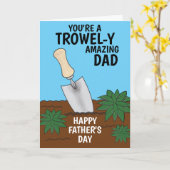 Gelukkige Vaderdag Voor Een Tuinierende Papa Kaart (Gele Bloem)