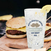 Gelukkige Vaderdag - Werelden Grootste Opa Glas