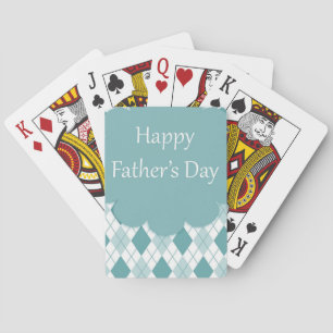 Gelukkige Vaderdag Zazzle_Growshop. Pokerkaarten