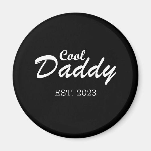 Gelukkige vaders dag beste vader gepersonaliseerde magneet (Voorkant)